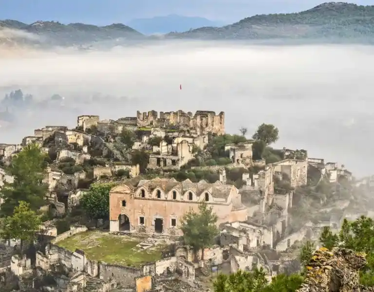 Kayaköy Ghost Town & Babadağ Cable Car Tour Fethiye